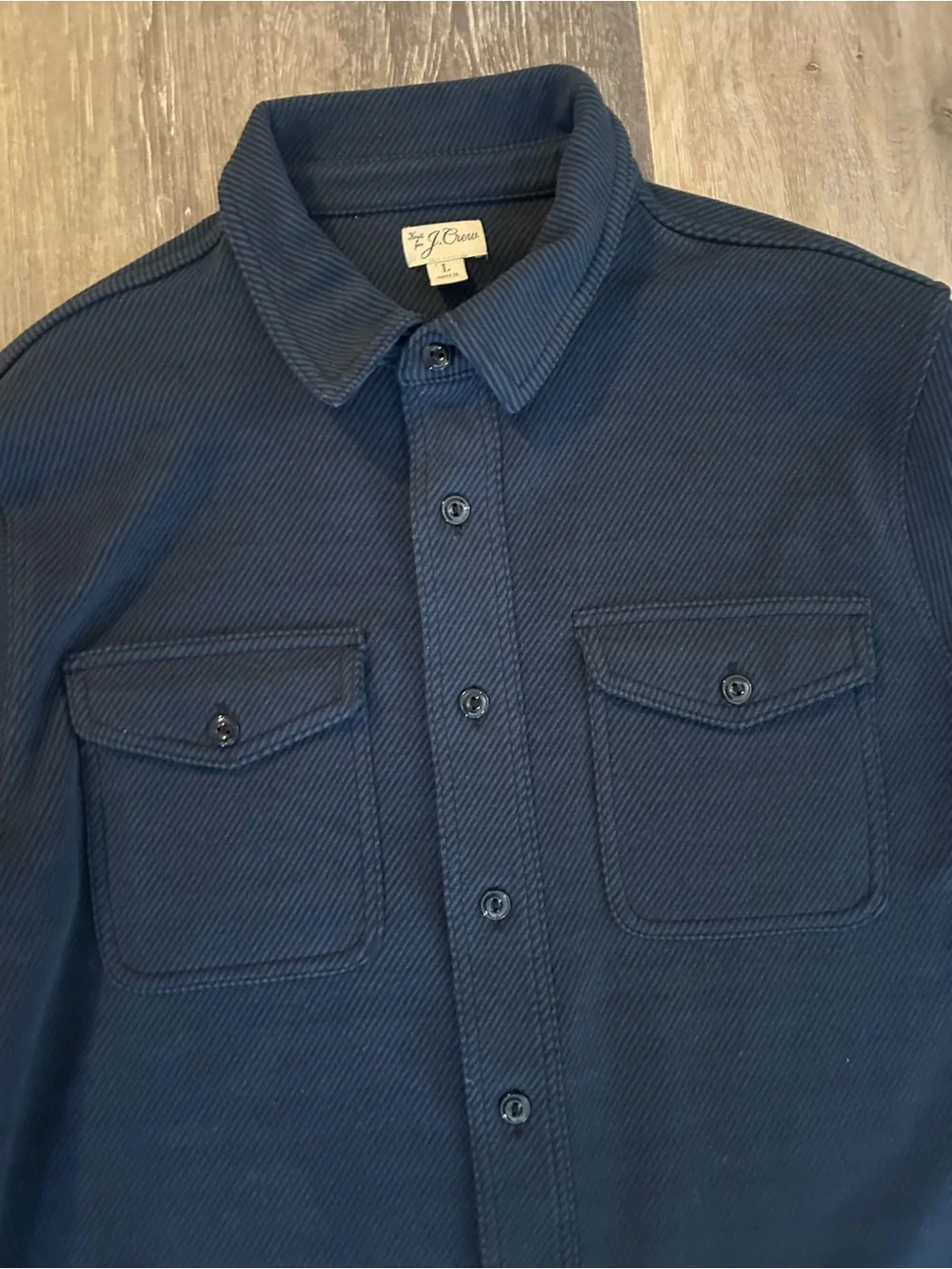 J.Crew Shirt Jacket in Navy